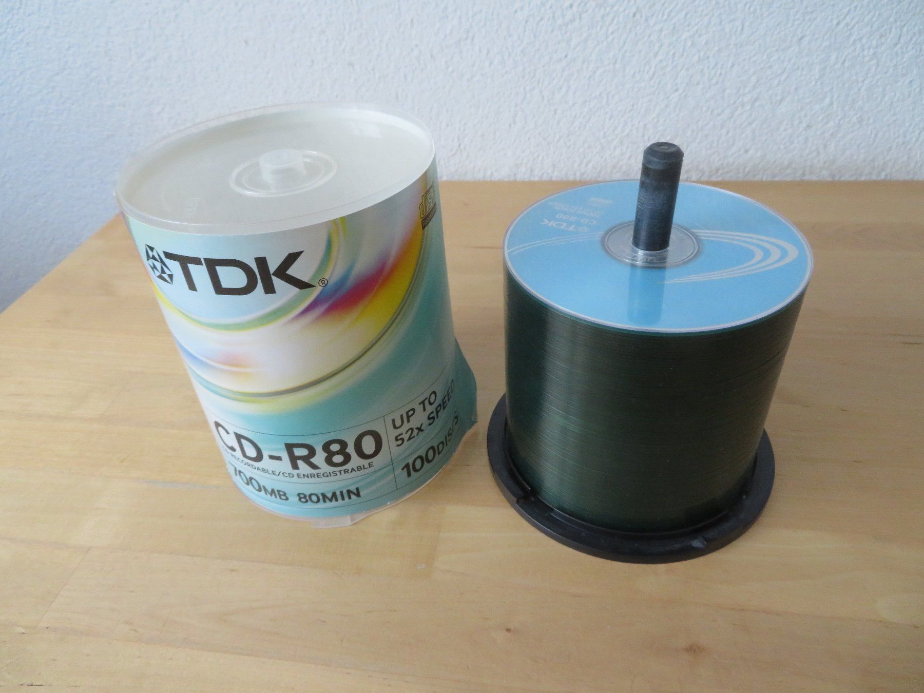 CD & DVD vergini: TDK Leer CD-R80 Rohlinge ca.70 Stk – Nuovo (secondo la descrizione) da zürich venduto da Goldimmund 3