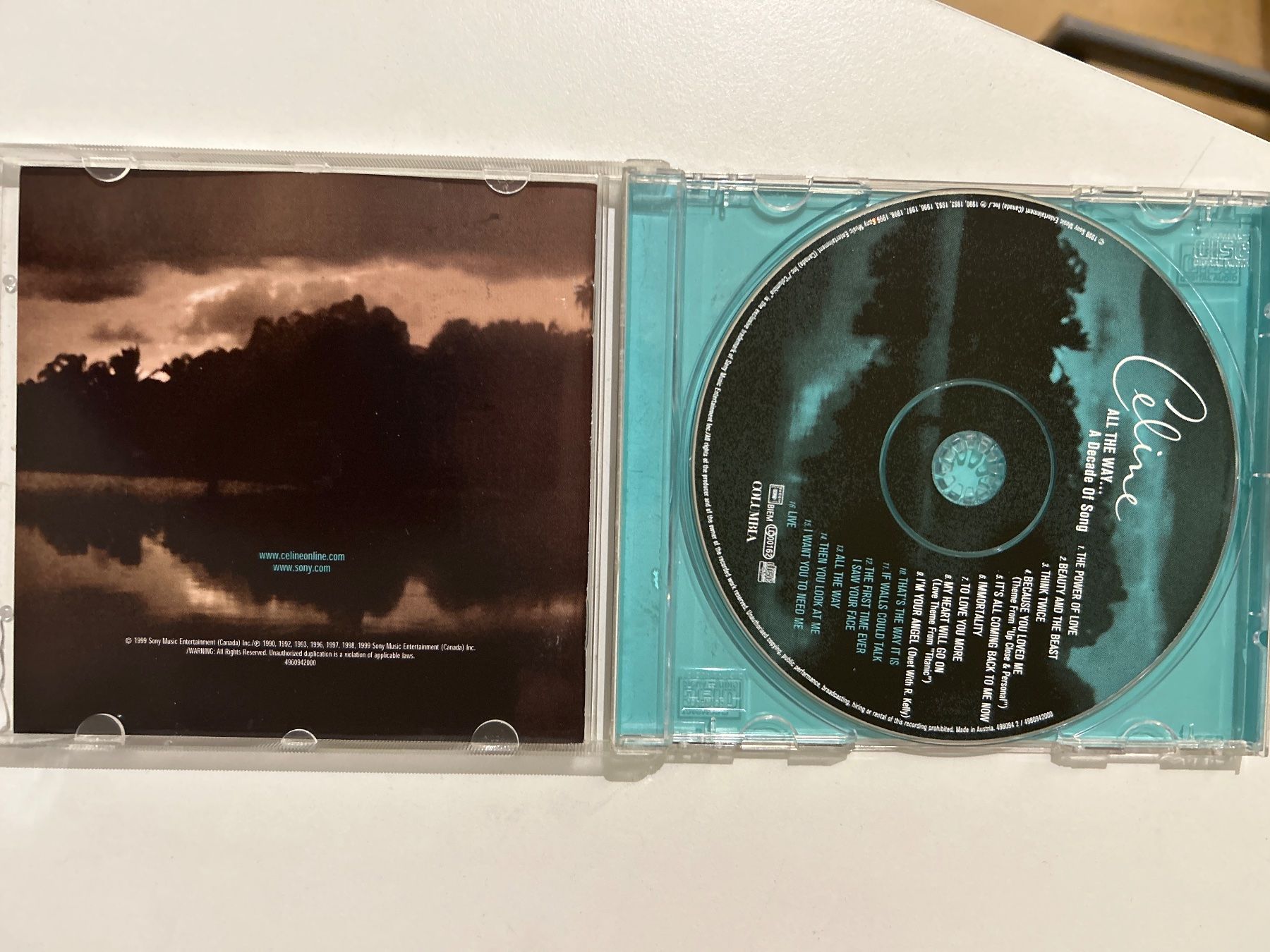 CDs: CD- Celine Dion - All The Way – Gebraucht aus Guntershausen von Gloominati 2