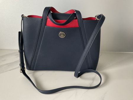 Tommy Hilfiger Handtasche Damen Blau/Rot