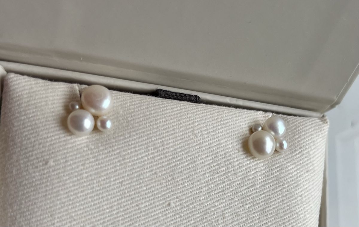 Perle (finte): Bruna the Label Perlohrstecker neu – Nuovo (secondo la descrizione) da Altendorf venduto da bambi124 8