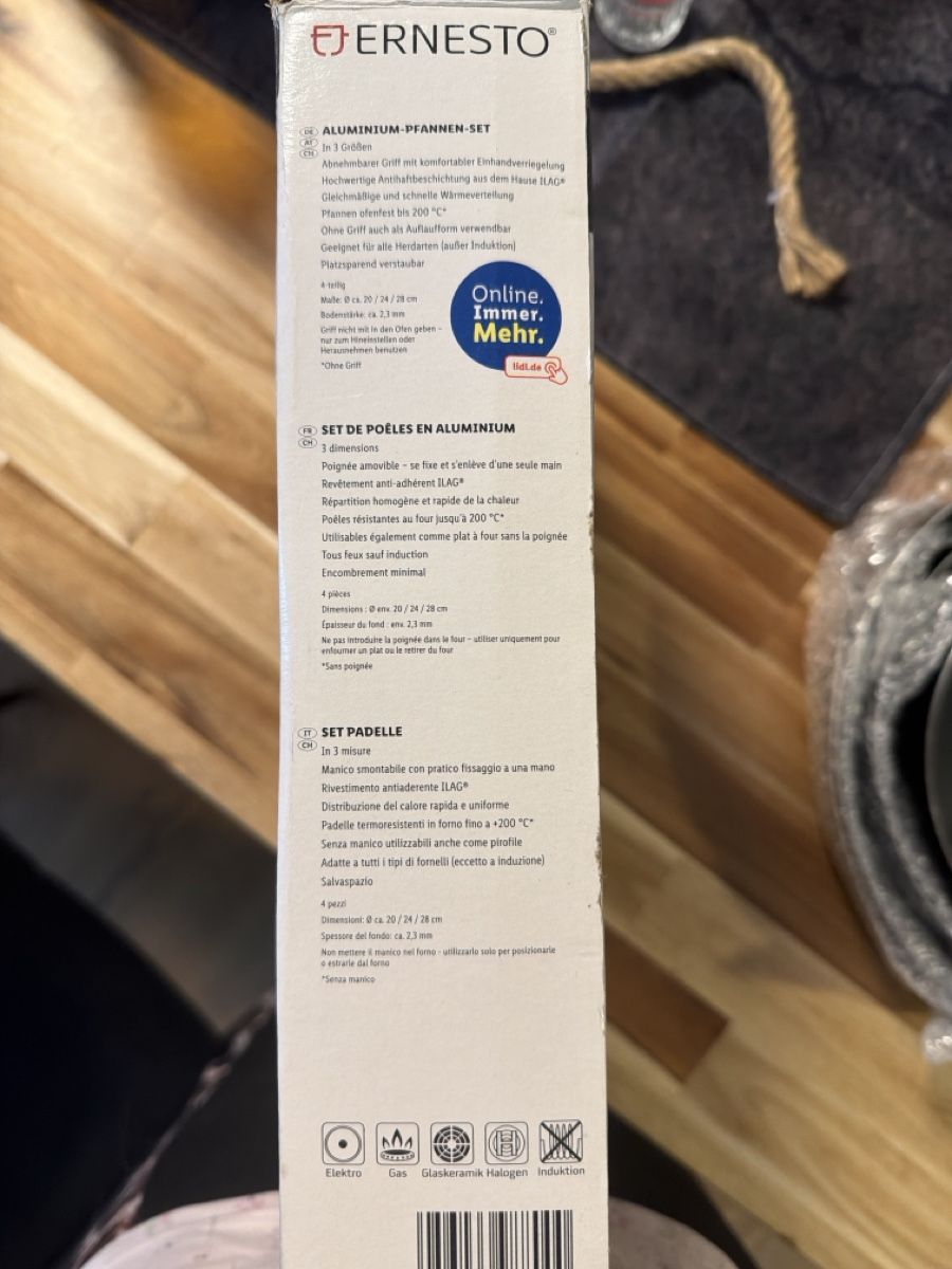 Padelle: Pfannenset ernesto – Nuovo (secondo la descrizione) da Unterkulm venduto da reb_lj7b 2