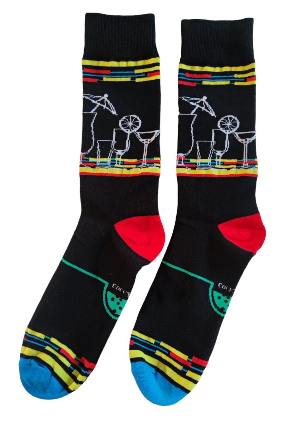 Calze: Socken Drink/Cocktail/Party – Nuovo e nell'imballaggio originale da Zürich venduto da amysmith