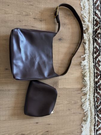 Damen Handtasche braun mit kleiner Tasche guter Zustand