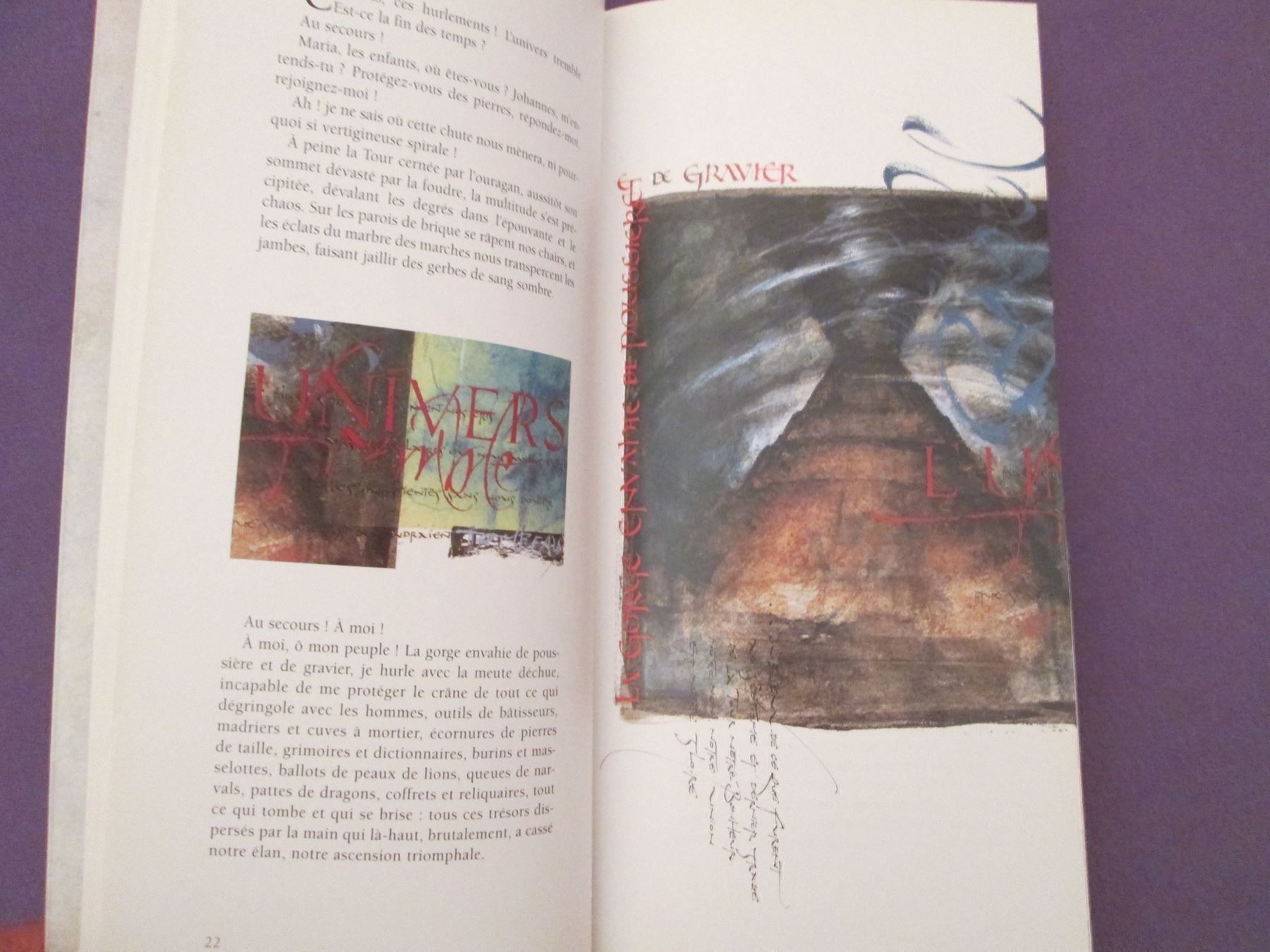 Libri: Un matin sur Babel, un soir à Manhattan – Usato da Neuchâtel venduto da Dualseele 3