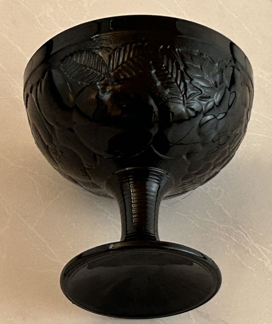 Coupes: Schwarze Schale mit Standfuss Vintage – D'occasion à Neukirch-Egnach par Phion 3