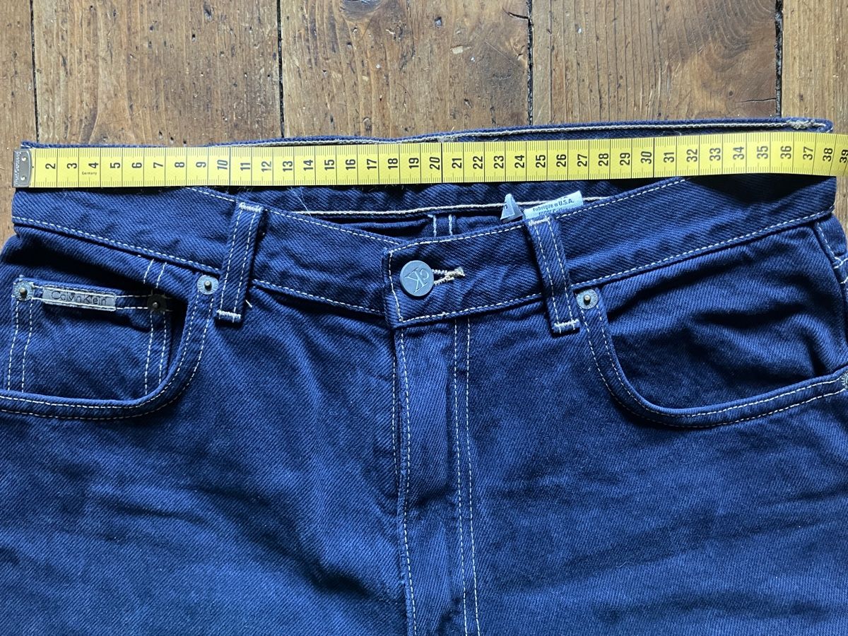 Calvin Klein Jeans: Jeans bleu vintage - CALVIN KLEIN – Usato da Genève venduto da sunflower.vintage 9