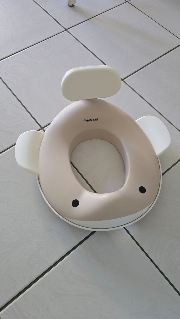 WC: Kindsgut Toilettensitz Wal beige – Neu (gemäss Beschreibung) aus Ueken von TransportProfi