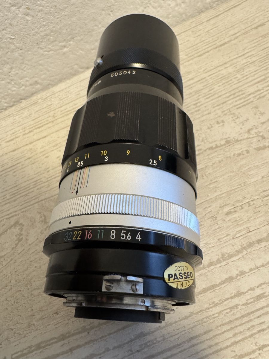 Nikkor Obiettivi: Nikon Nikkor-Q Auto 1:4/200 objektiv – Usato da Zunzgen venduto da milesdavis76 4
