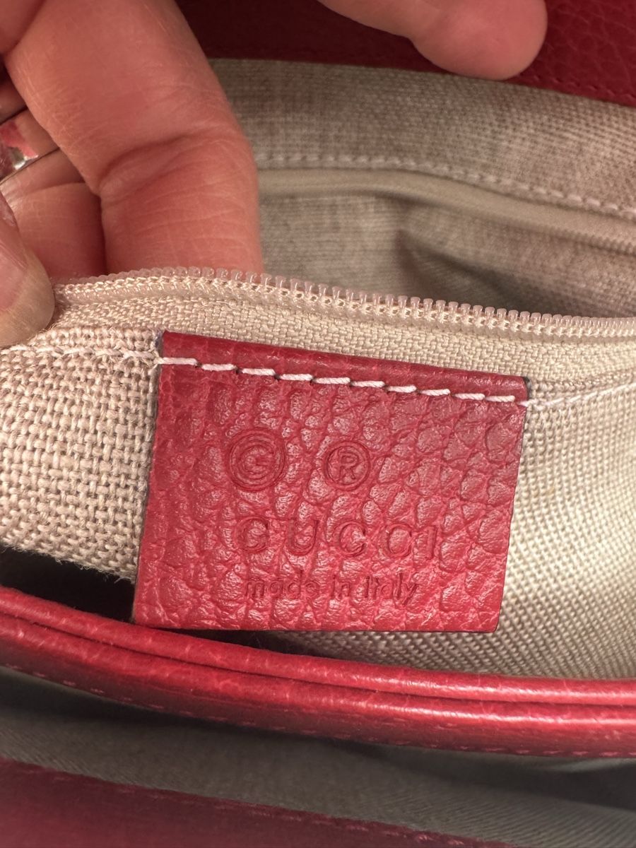 Gucci Borse da donna: Gucci Interlocking Red Leather Medium Bag Good Condition – Nuovo (secondo la descrizione) da Hurden venduto da rac_wyf8 4