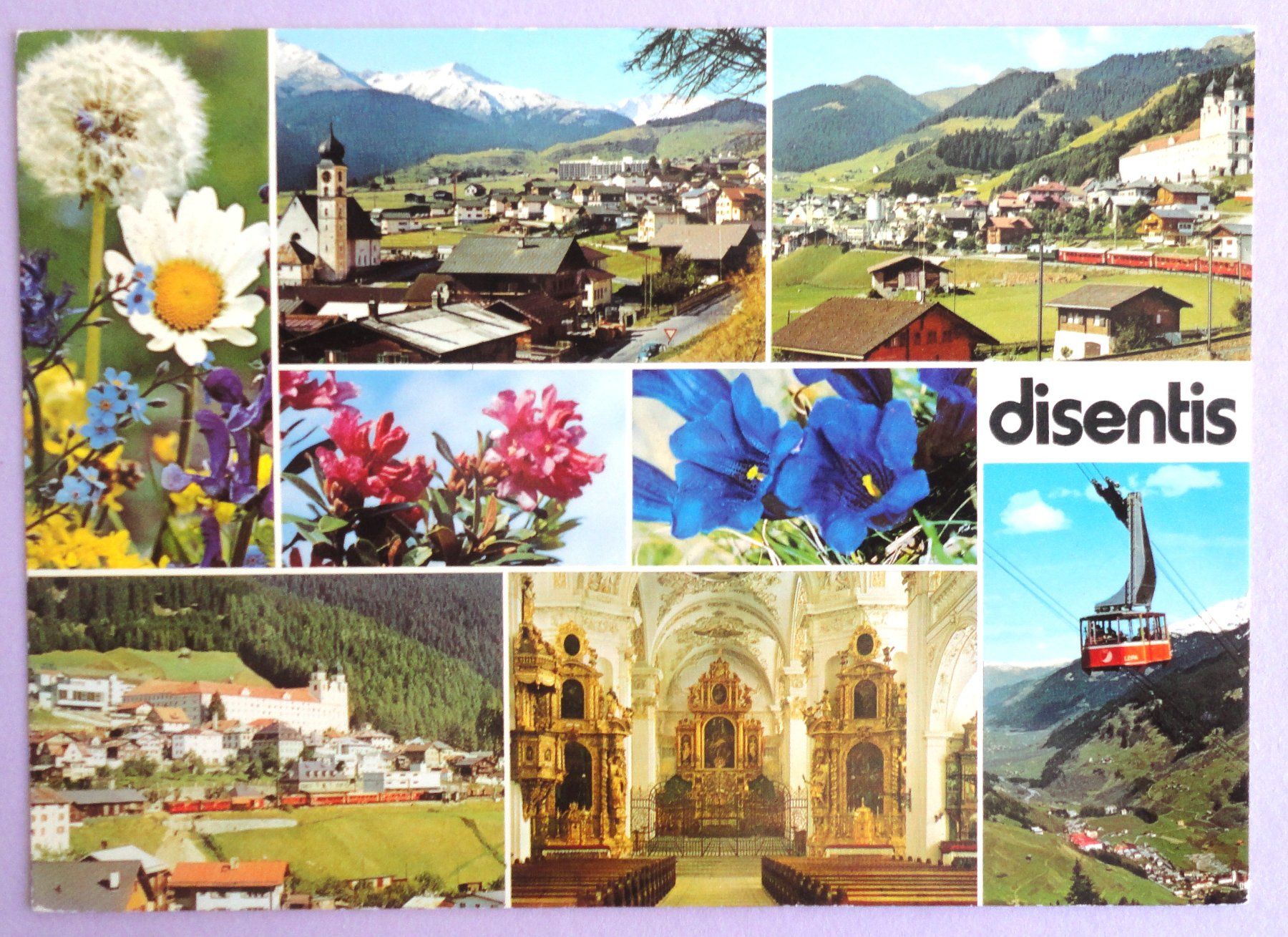 Cartoline postali: Disentis (Graubünden) – Usato da Fétigny venduto da Billy2miny