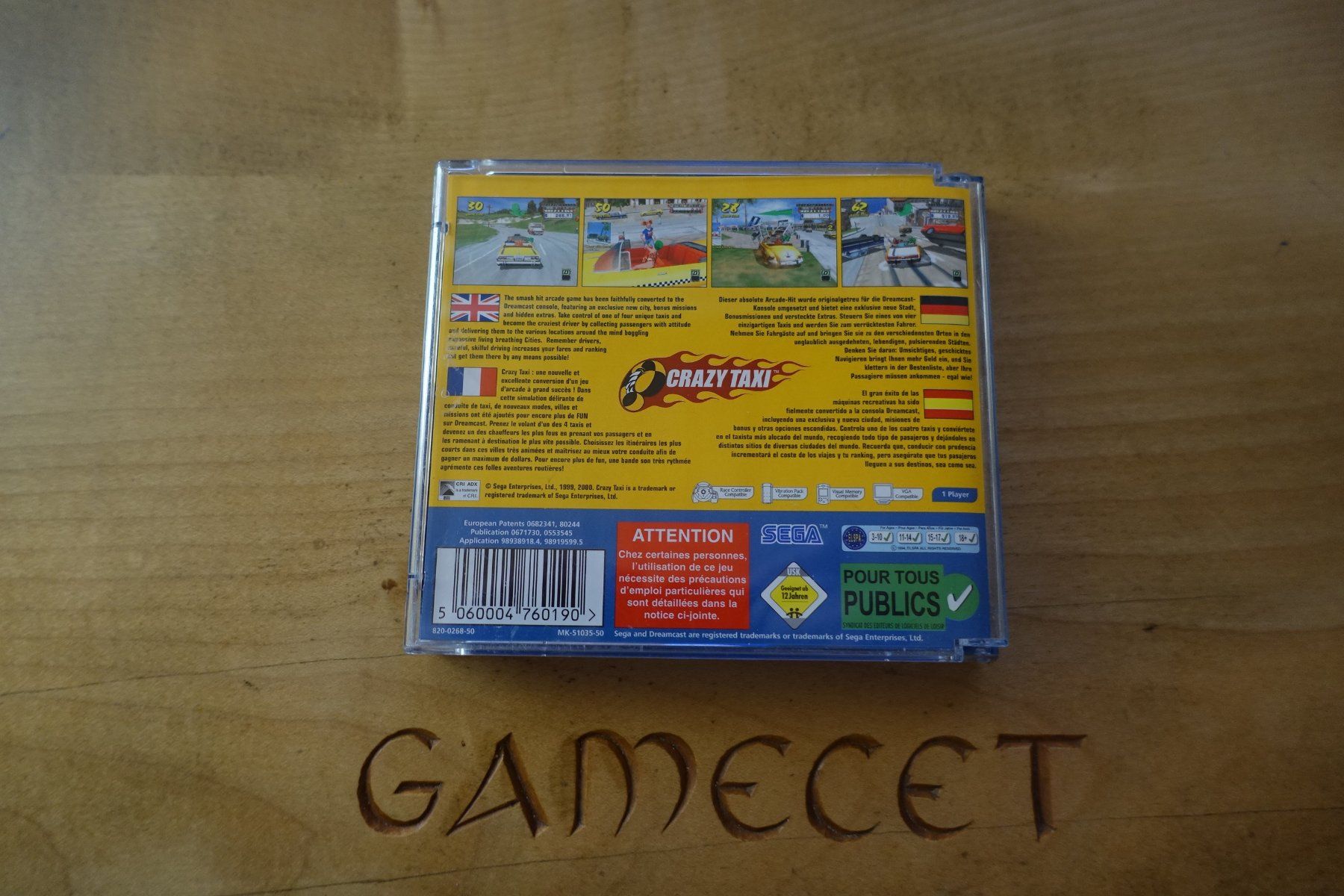 Sega Giochi: Crazy Taxi – Usato da Steinach venduto da Gamecet 2