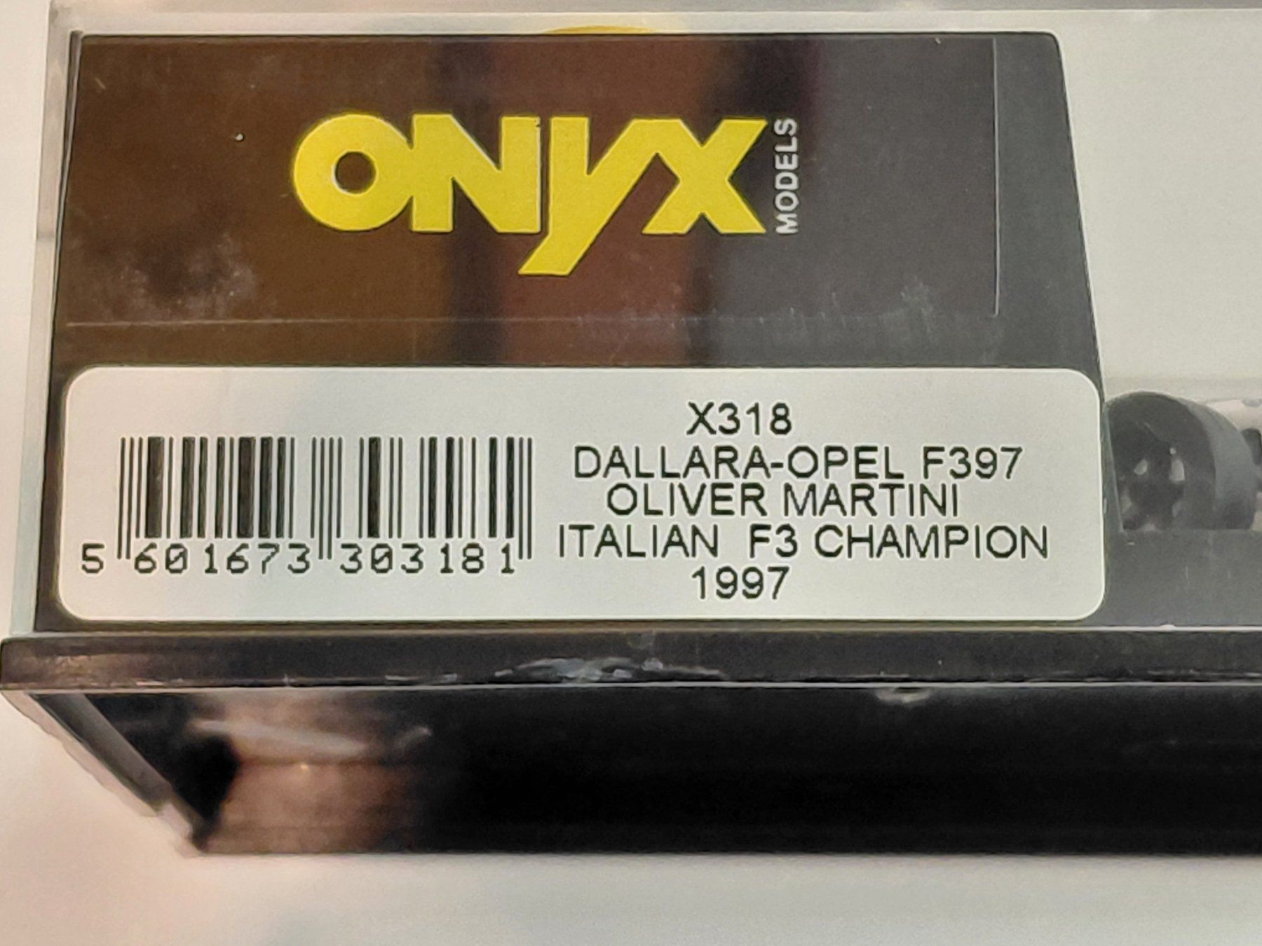 Onyx Modellautos: OPEL Formel 3 – Gebraucht aus Bern von ascona43 1
