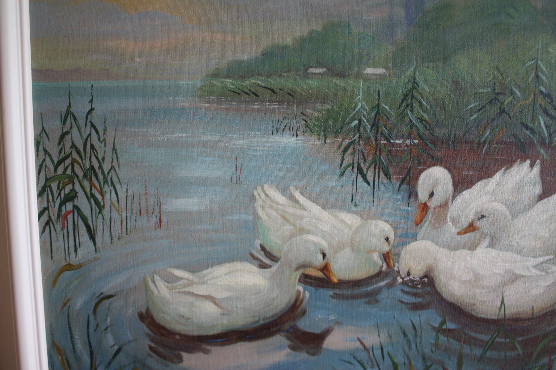 Dipinti: Enten im See – Usato da Altstätten SG venduto da sulim 3