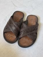 Sandales TOD'S cuir marron taille 9.5 homme