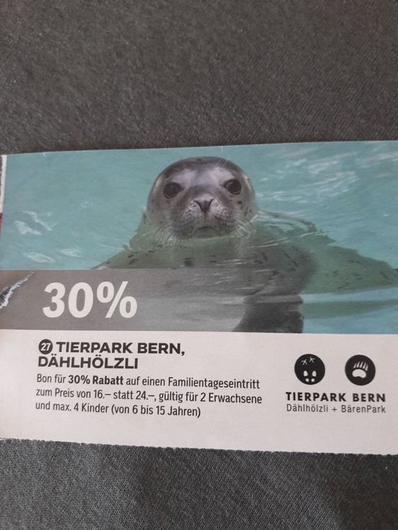 2 Fr 1 Gutschein Tierpark Thle