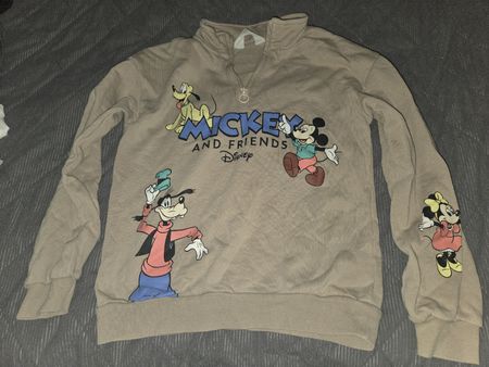 Mickey & Friends Pullover, beige, Gr. 134/140