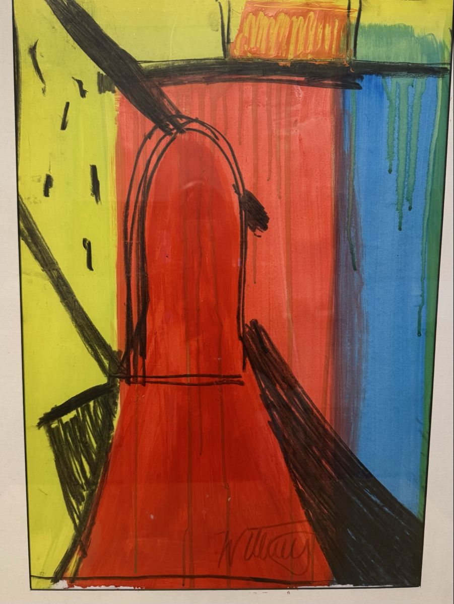 Gemälde: Aquarell Hand signiert Bild  – Gebraucht aus Schlieren von Freundlich02 2