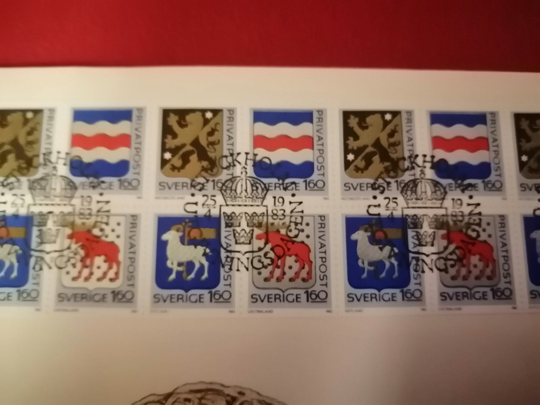 Tutti i francobolli: 20 Freimarken Schweden 1983 – Usato da Nunningen venduto da mochflo 3