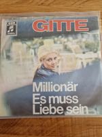 Vinyl Single - Gitte - Millionär