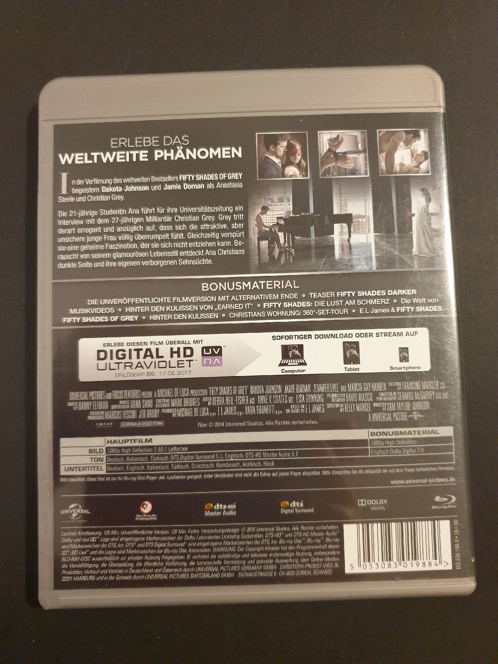 Tutti i DVDs: Fifty Shades of Grey – Usato da Steffisburg venduto da Blue_bj5g 1