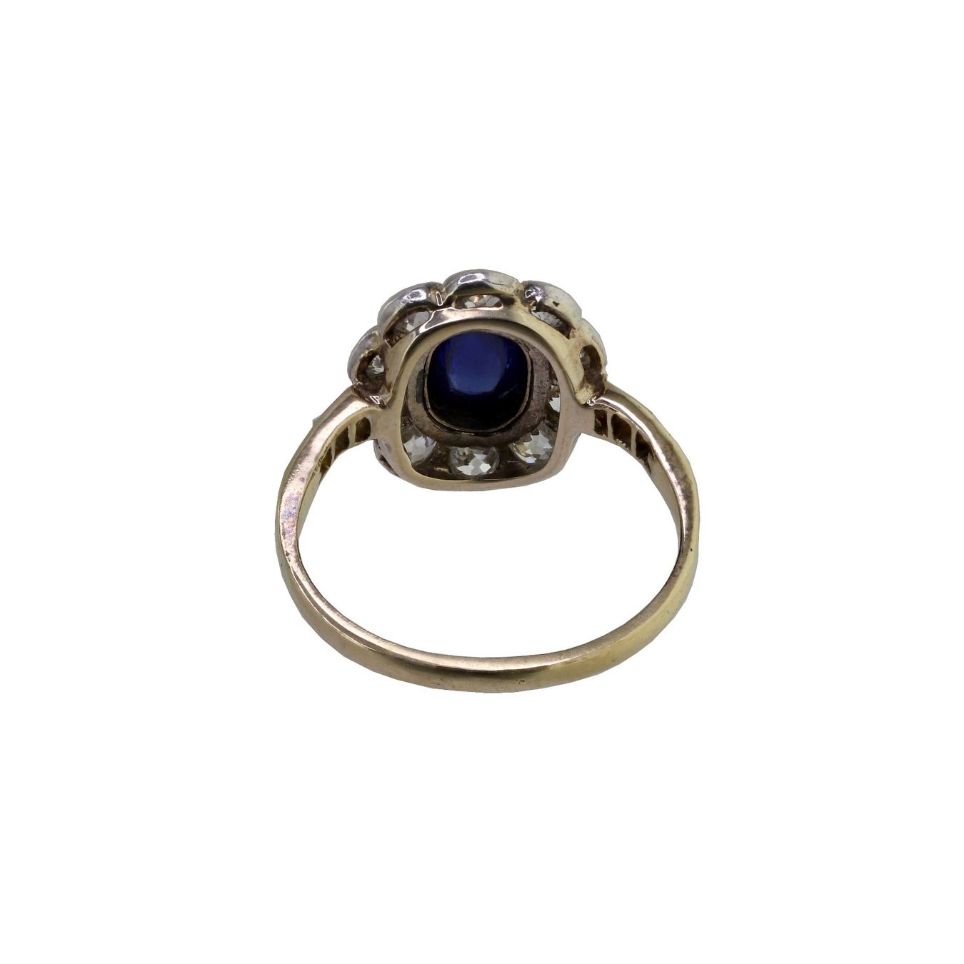 Anelli: Saphir Diamant Ring – Usato da Zürich venduto da Vintage-Jewellery 4