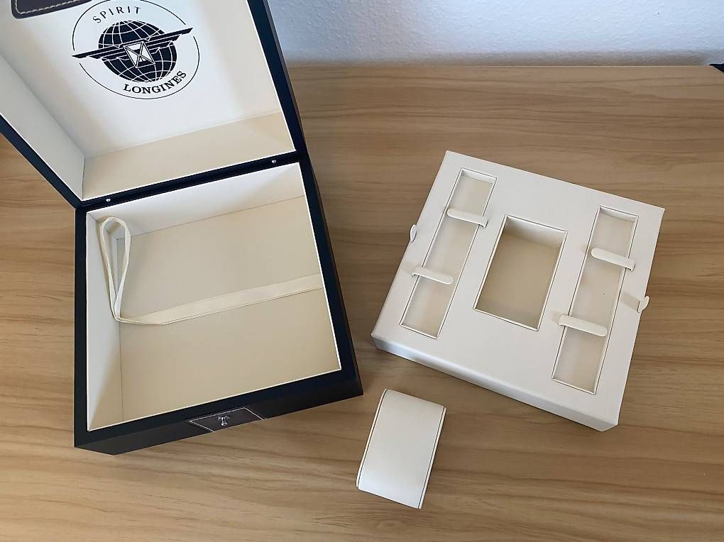 Longines Uhrenboxen: Rare & seltene grosse Prestige Edition Box von Longines – Neu und originalverpackt aus Allenwinden von guetzli20 4