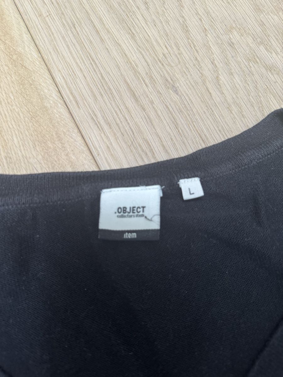 Kleider: Schwarzes Kleid von Object, Grösse L in schwarz – Gebraucht aus Winkel von Schorley 2