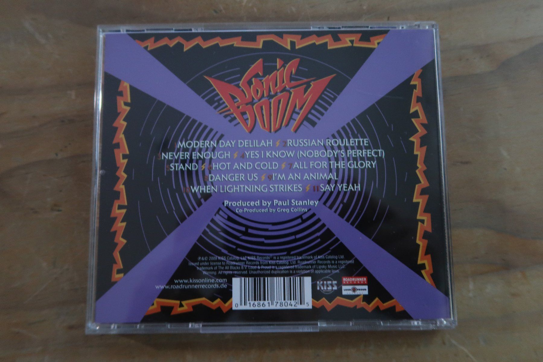 CD: KISS - SONIC BOOM - mit SAY YEAH - CD – Usato da Basel venduto da Patiscat 1