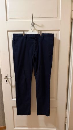 Polo Ralph Lauren Stretch Slim Fit Pants Navy Size 36x32
