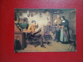 AK Kunst Albert Anker "Der Wucherer" (10)
