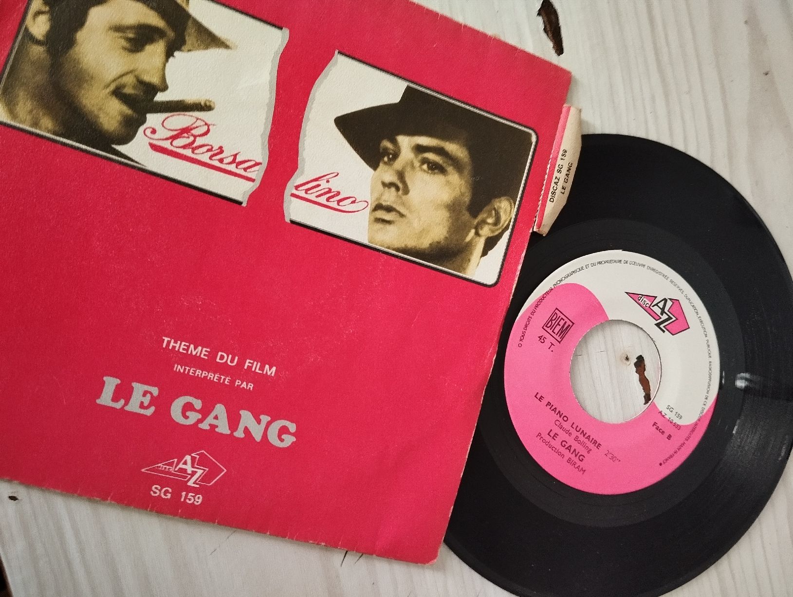 Dischi in vinile: Borsalino thème du film – Usato da Neuchâtel venduto da rod_b9kq 2