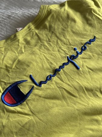Champion T-Shirt, Gr. M, hellgrün, kurzarm, Top Zustand