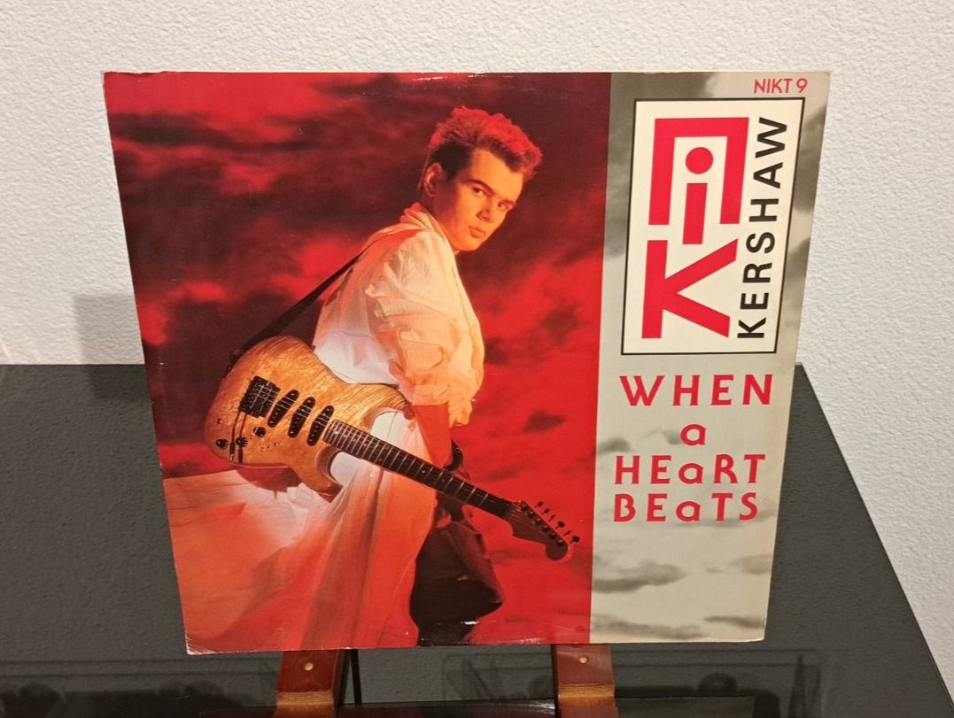 Dischi in vinile: Nik Kershaw when a heart beats Maxi-Single – Usato da Günsberg venduto da Fleder4