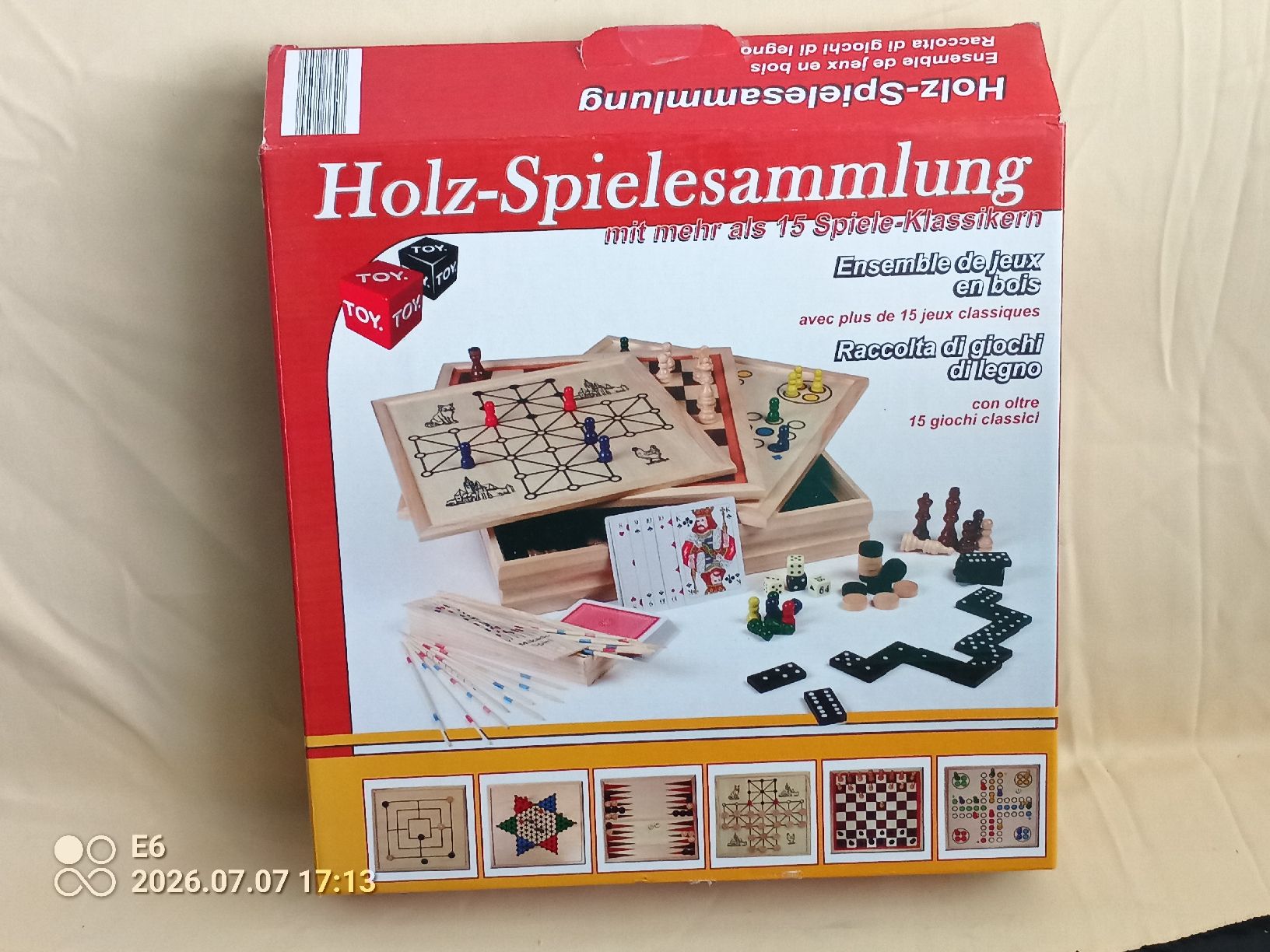 Spiele: Holz-Brettspiele – Neu und originalverpackt aus Zürich von Mitzi6 1