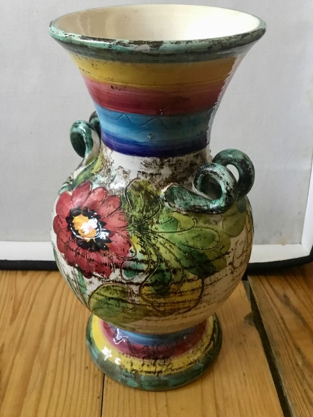 Vasen & Gefässe: Blumen Vase Vintage – Gebraucht aus Schlieren von Jeajet 4