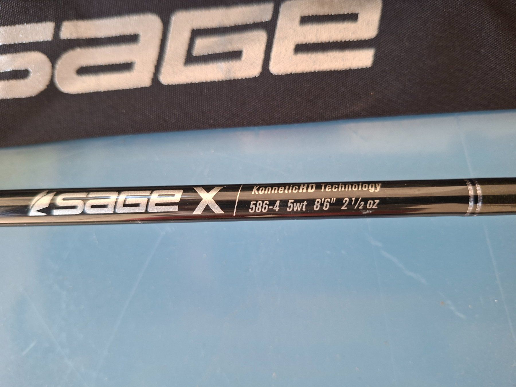 Sage Angelruten: Sage X 586-4 8ft6 5wt – Gebraucht aus Zürich von polsan 1