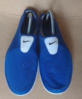 Slip on Schuhe von Nike, Blau/Weiss