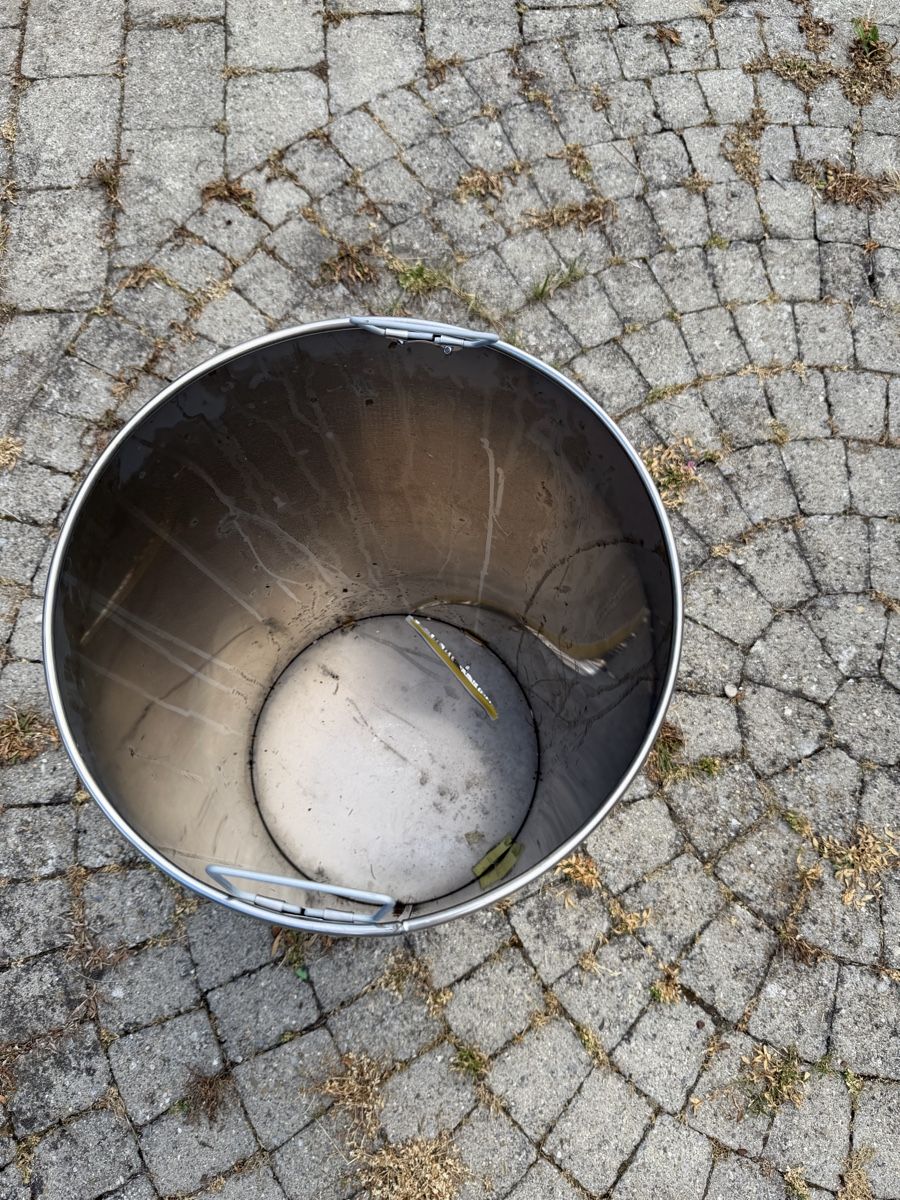 Behälter & Ähnliches: Edelstahl Eimer gross mit Griffen ca 60cm hoch – Gebraucht aus Seuzach von kaufes8 2