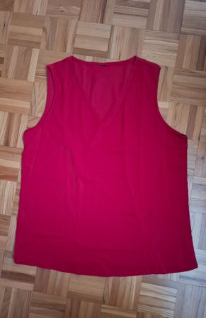 Top Shein bordeaux/Top Shein Burgunderrot