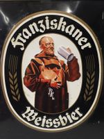 Original VintageBlechschild Franziskaner