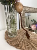 Dekorativer Schöpflöffel aus Holz, handgeschnitzt