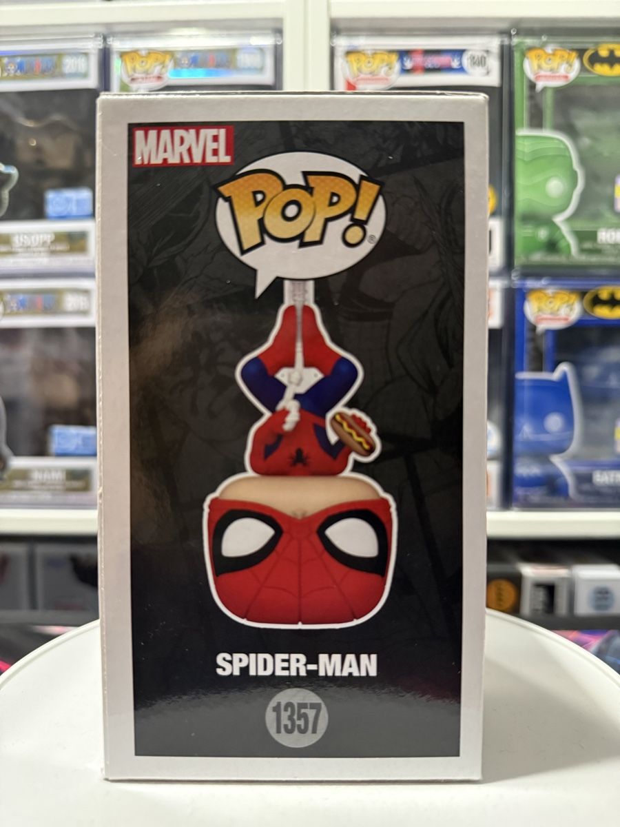 Funko Statuette: Funko Pop! Marvel Spider-Man Upside Down 1357 – Nuovo (secondo la descrizione) da Flüelen venduto da alex_y88 1