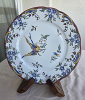 Assiette vintage Schumann Arzberg (Bavaria)–peint main 1966