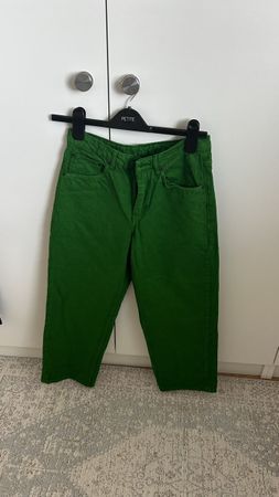 American Vintage Hose, cropped, Grün, Grösse25