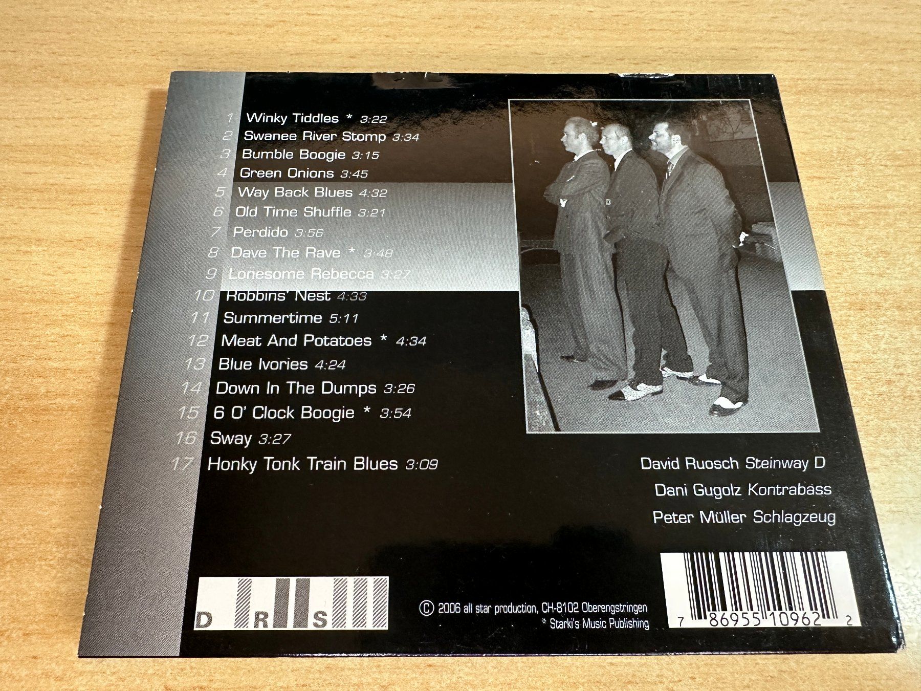 CD: K9 Dave Ruosch Trio - Winky Tiddles – Usato da Rikon im Tösstal venduto da Alpenmutz 1