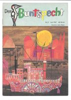 'Der Buntspecht' 1967 Nr 6, gleicht Bea Schülerpost  Zürich,