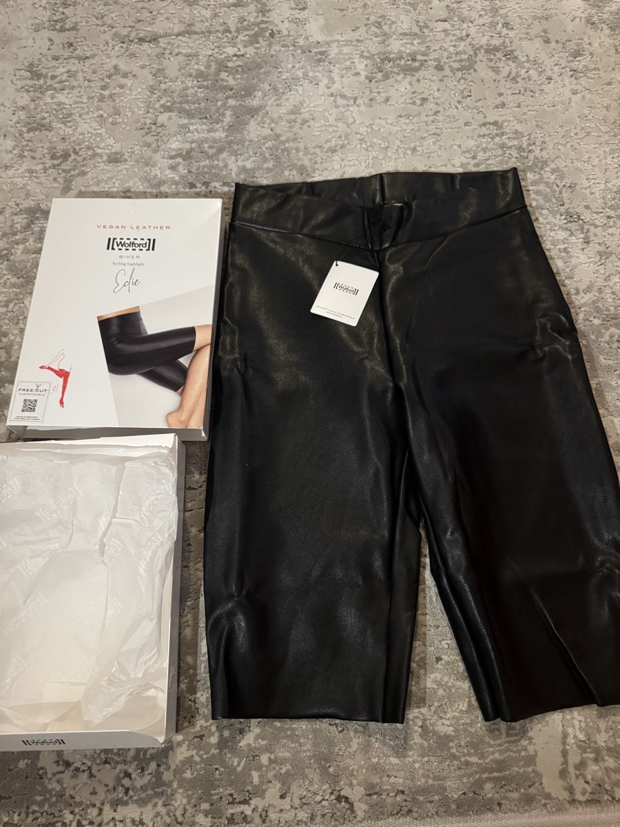 Wolford Leggings: WOLFORD BIKER Styling highlight Edie – Nuovo e nell'imballaggio originale da Zürich venduto da dan_k26y 1