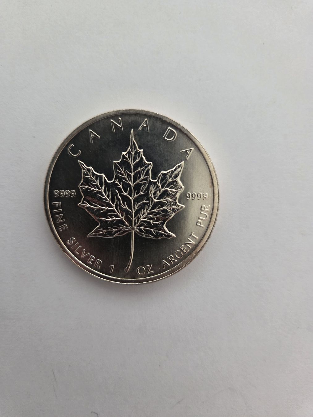 Toutes les monnaies: Kanada Maple Leaf 1 Unze Silber 2011, 9999 – D'occasion à Kägiswil par pro_hm55 1