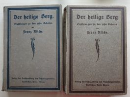 Der heilige Berg, Franz Kliche, antike Bücher