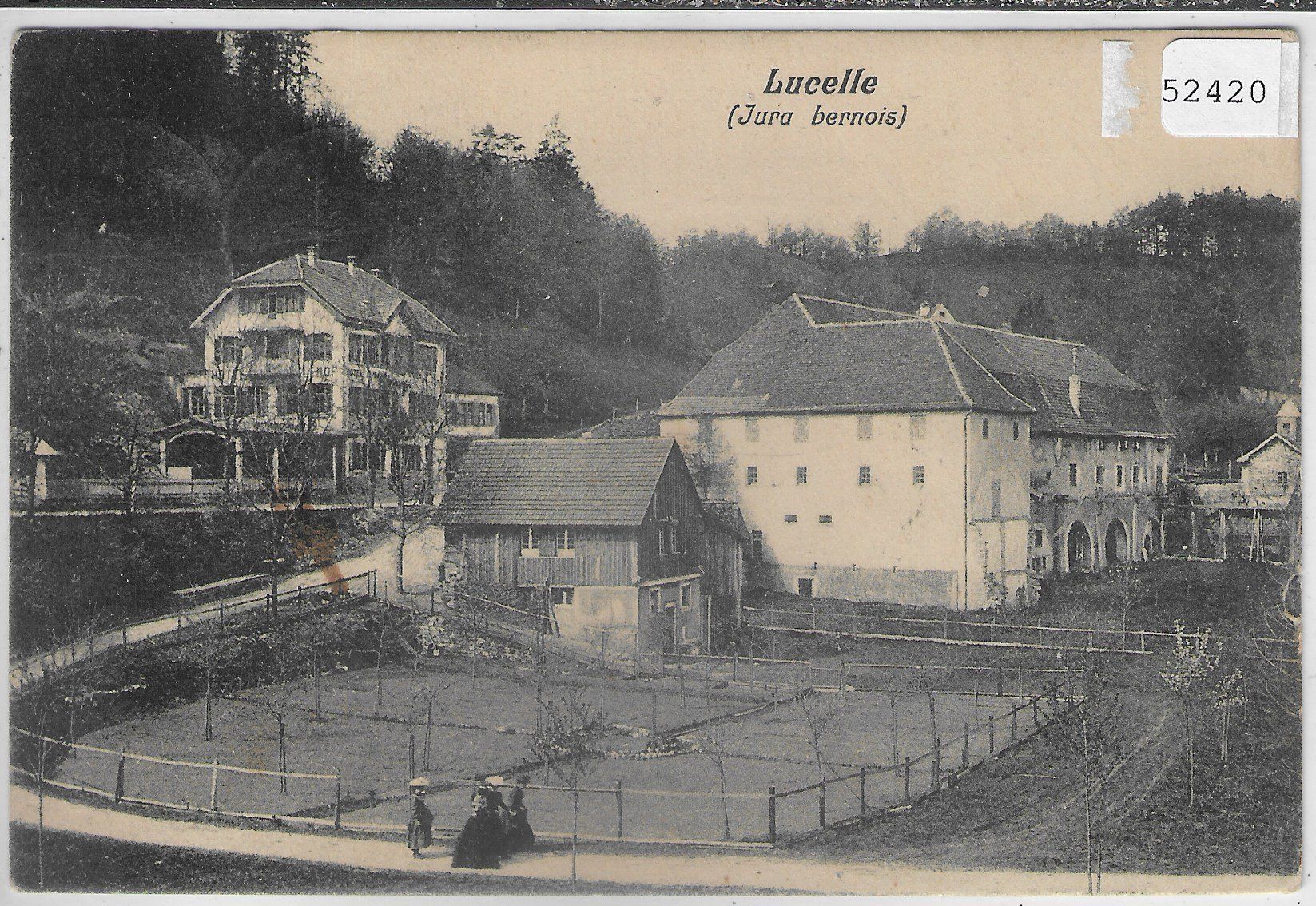 Cartoline postali: Lucelle (Jura bernois) - animee – Usato da Ettingen venduto da Kartenplanet